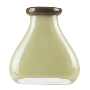 Cream Bottle Vase with Flip Lip