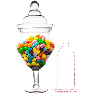 glass apothecary jars candy buffet parties containers