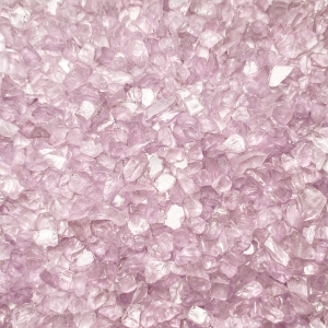 Pink Crushed Glass Gravel Vase Filler, Approx. 42 Cups/LB (Wholesale 28 LBS/Case)