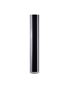 glass 24 inches black cylinder vases
