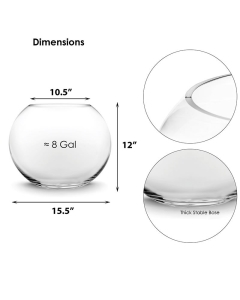 jumbo Glass Bubble Bowl wholesale