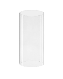WGVI Clear Hurricane Candleholder,Glass Chimney for Candle Open Ended 2.5 Wide x 8 Tall Chimney Tube of Sizes in Various for Choice 
