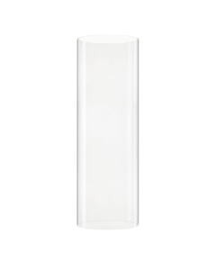 Open-Ended Glass Hurricane Candle Shade Chimney Tube 14" x 4.75"