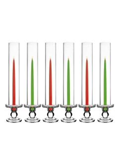 glass candle holder hurricane chimney