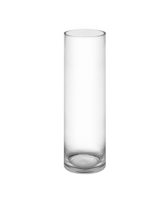 18" Decorative Glass Cylinder Candle Holder Vases