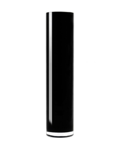 Glass Cylinder Vase H-20" x D-4" Black (Wholesale Pack of 4)