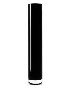 Glass Cylinder Vase H-24" x D-4" Black (Wholesale Pack of 4)