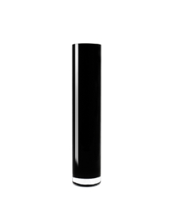 Glass Cylinder Vase H-26" x D-6" Black (Wholesale Pack of 4)