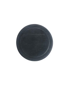 7" Wide Black Wood Base, Pack of 4 pcs