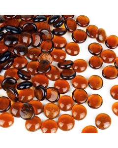 glass amber beads vase fillers gem stones