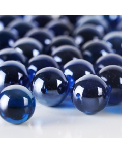 cobalt blue glass marbles