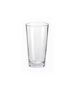Tapered Down Glass Vase – 8" Height, 3.2" Width (Wholesale, 12 PCS/Case)