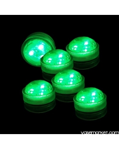 Green Submersible Floral Long-Lasting LED Lights 