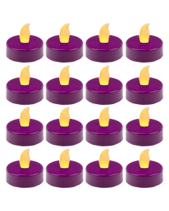 Flameless Fuchsia LED Tealight Candles 