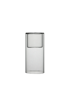 Glass  Bud Vase Tealight Candle Holder H-5" D-2.5" (Wholesale 108 PCS/Case)