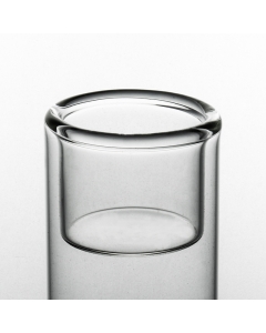 Glass  Bud Vase Tealight Candle Holder H-6.25" D-2.5" (Wholesale 96 PCS/Case)