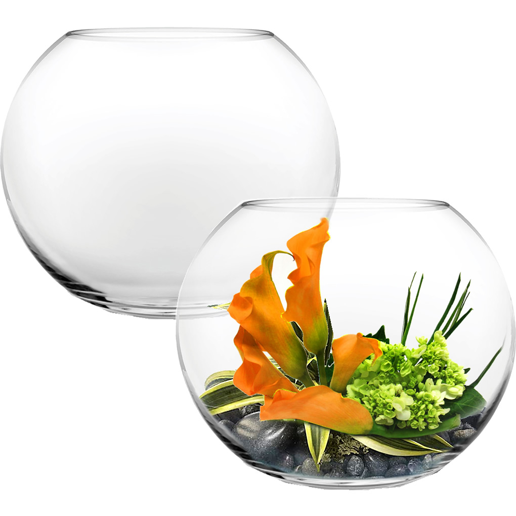 CYS-Excel Jumbo Handblown Glass Bubble Bowl